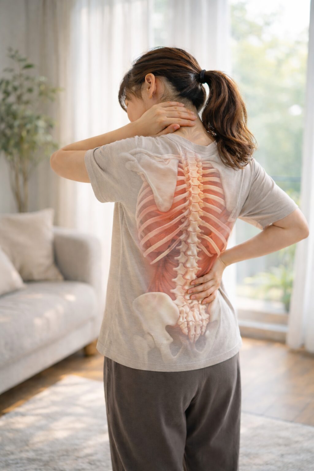 肩こり・腰痛が治らない女性に共通する意外な原因